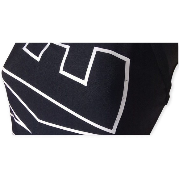 Nike Black and White Women's One Piece Swimsuit - Picture 10 of 14